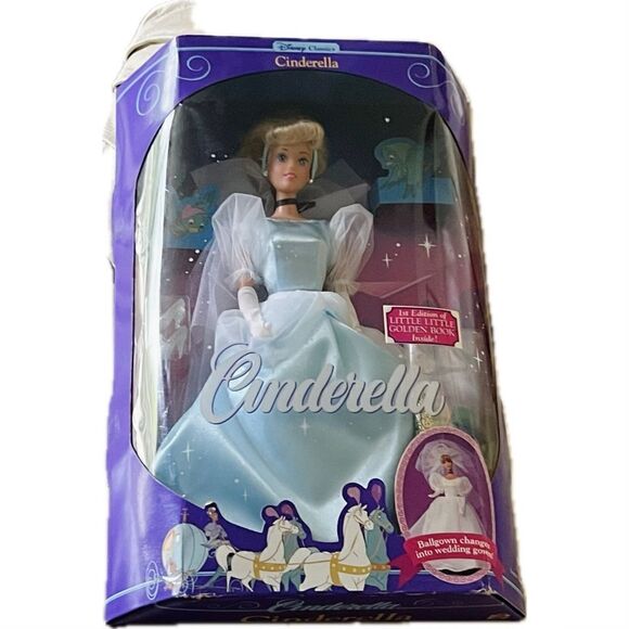 Mattel 1991 Disney Classics
Cinderella Barbie Doll 1st Edition
New in Box - Picture 1 of 5